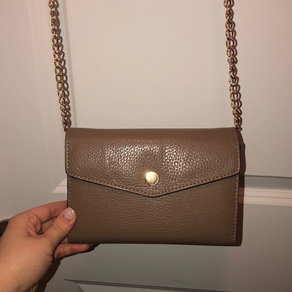 Taupe Small Crossbody bag